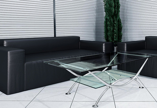 Антивандальный диван Драм из экокожи от Gliver 